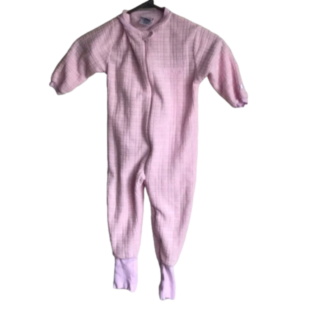 3 FOR $20 SNUGABYE 24M Baby Girl Pink Footie Sleeper